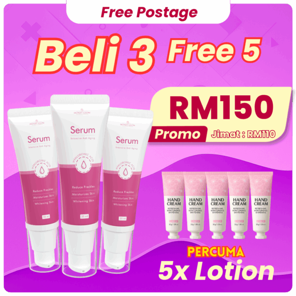 3 Serum Honey Glow (5 gift)